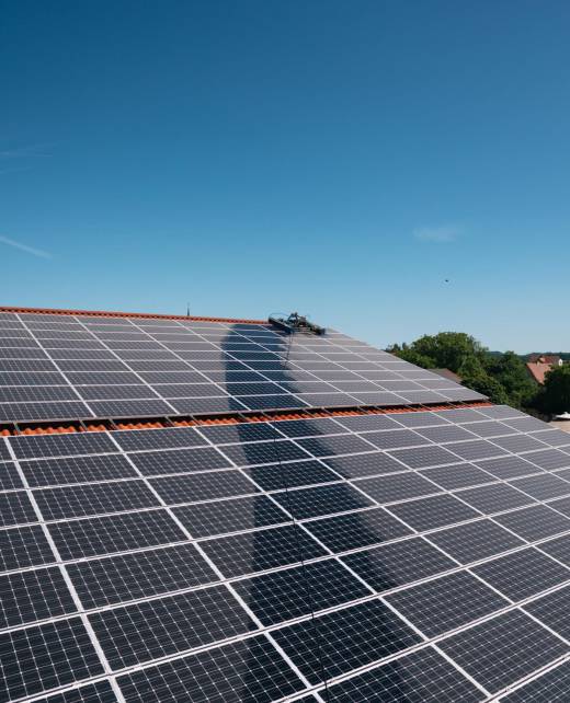 NB Solarclean - Umweltfreundliche Solarreinigung / Photovoltaikreinigung mit modernster Robotertechnik in Franken - Würzburg - Kitzingen.
